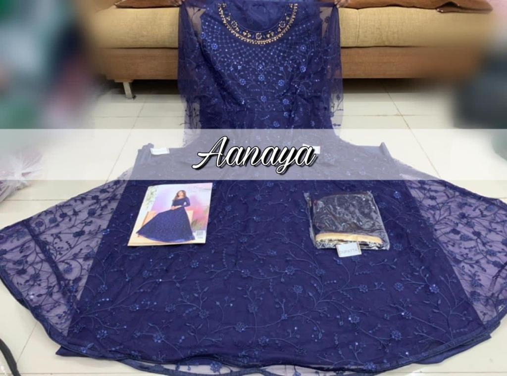 DANI CREATION AANAYA VOL 120 BLUE