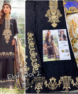 SANIYA TRENDZ ELAAF VOL 2 19005 SINGLE PIECE