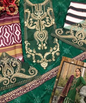 PAKISTANI SUIT IN GREEN COLOR ONLINE WHOLESALE