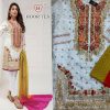 HOOR TEX 17013 WHITE PAKISTANI SUITS FREE SHIPPING