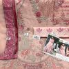 RAMSHA 242 A PINK PAKISTANI SUITS SUPPLIER SURAT