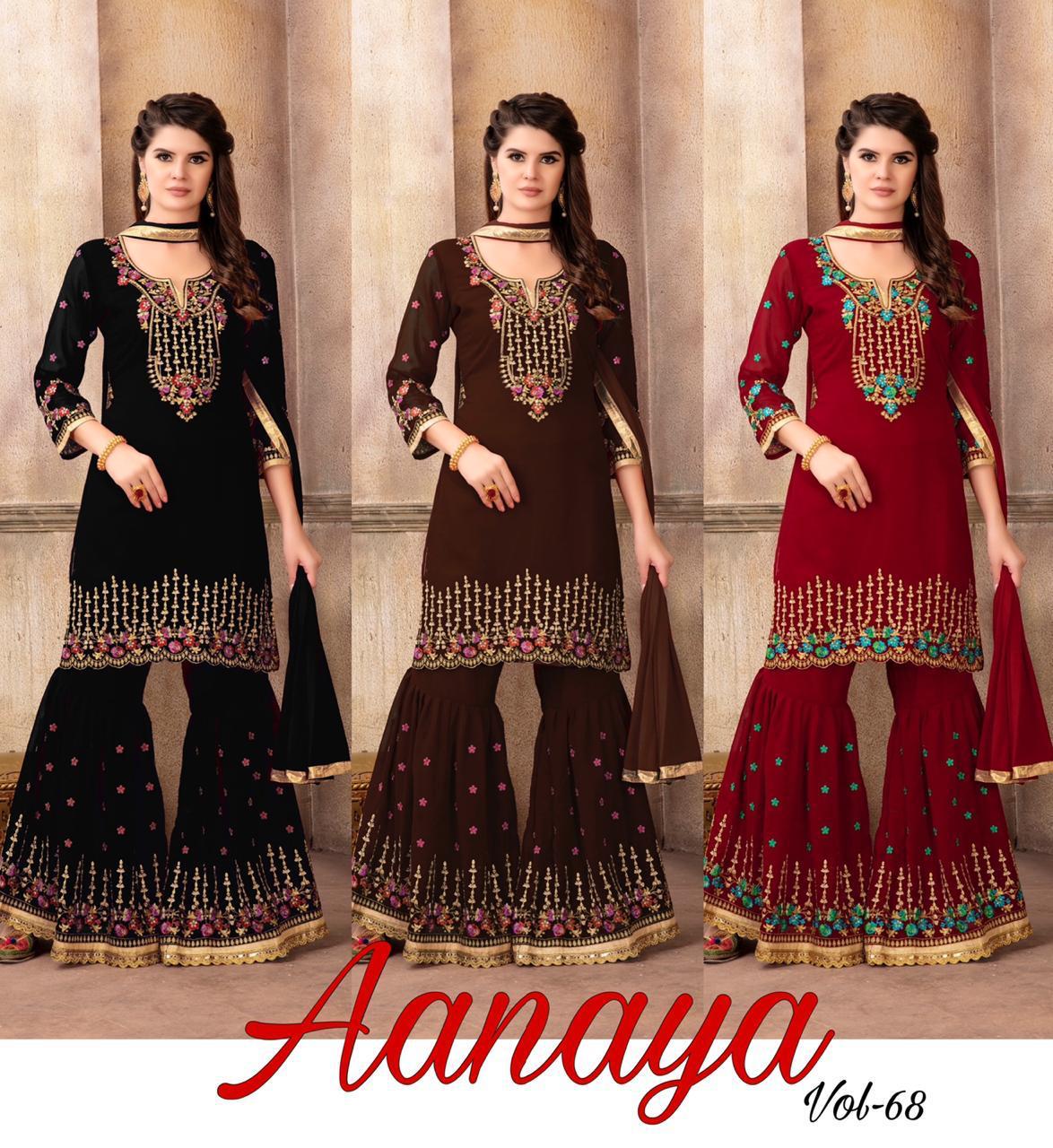 AANAYA 68000 SERIES DESIGNER SALWAR KAMEEZ ONLINE