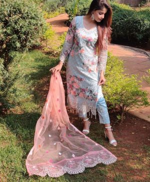 ALIF FASHION SIDRA PAKISTANI SUITS EXPRESS SHIPPING