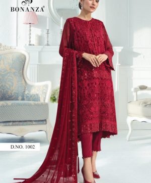 BONANZA ALIZA PAKISTANI SUITS WITH FREE SHIPPING