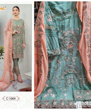 FEPIC C 1069 WHOLESALE PAKISTANI SUITS SUPPLIER