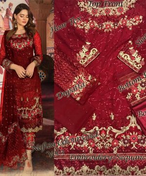 HOOR TEX 10002 PAKISTANI SUITS FREE SHIPPING