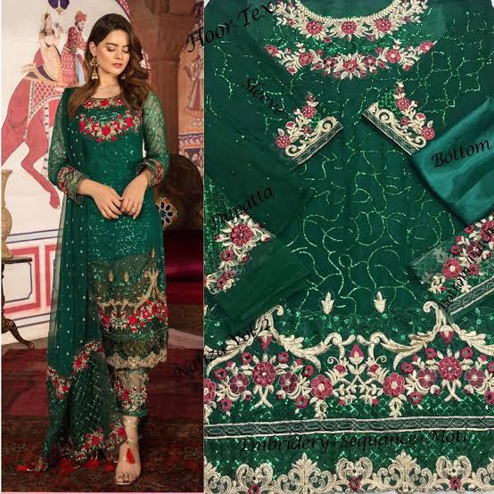 HOOR TEX 10002 PAKISTANI SUITS FREE SHIPPING