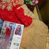 SANIYA TRENDZ 42003 RED PAKISTANI SUIT