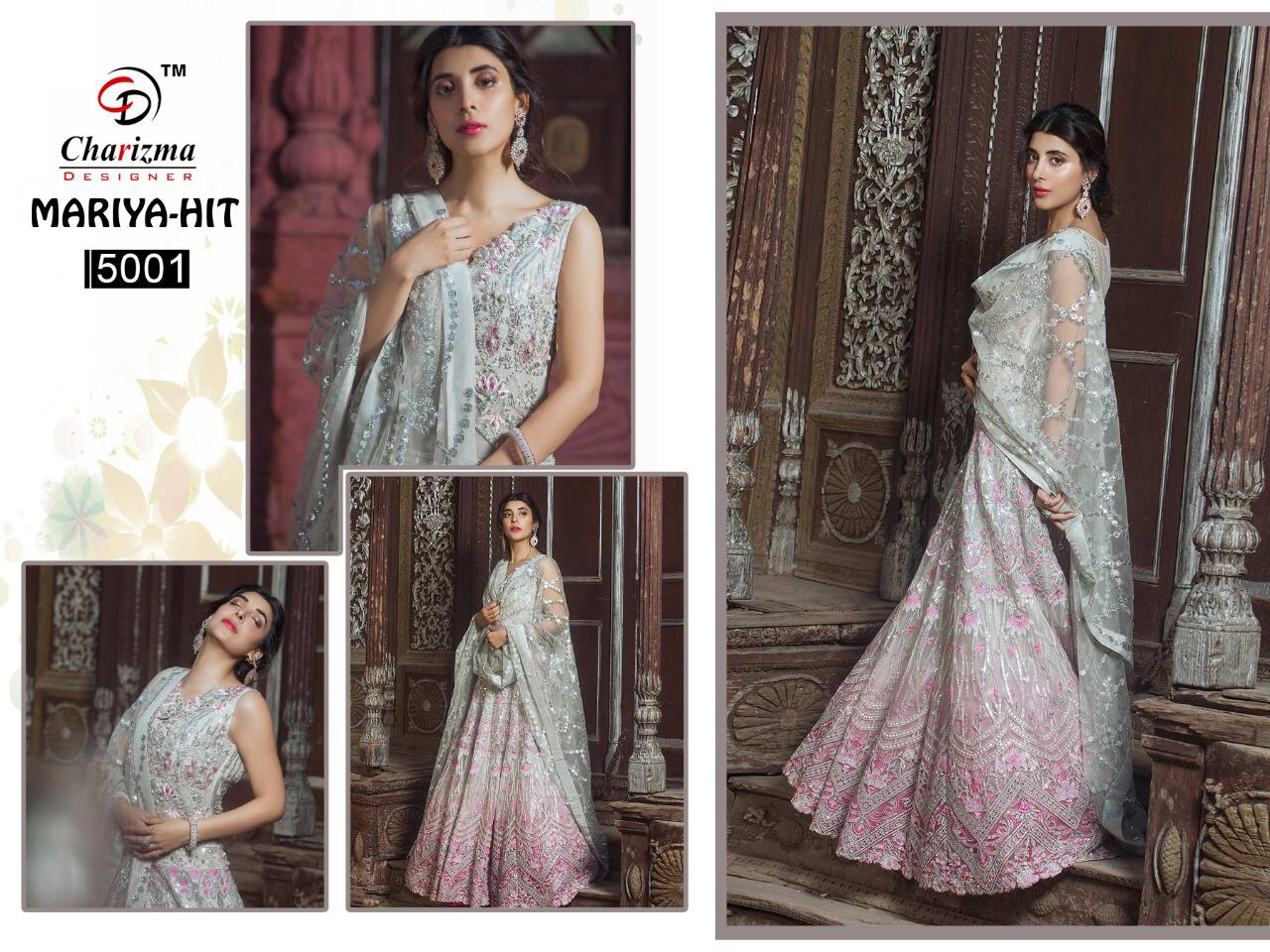 CHARIZMA DESIGNER MARIA 5001 PAKISTANI SUITS