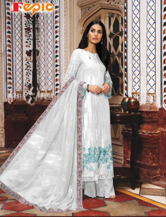 FEPIC C 1034 COLORS PAKISTANI SUITS WHOLESALE