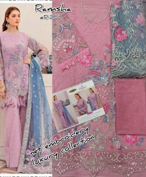 RAMSHA 203 PAKISTANI SALWAR KAMEEZ BEST RATE