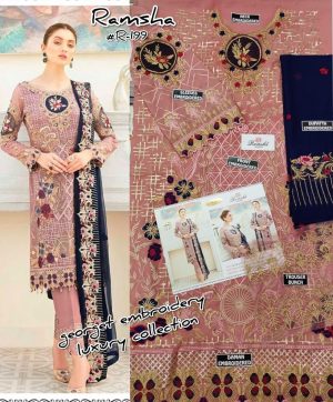 RAMSHA 199 PAKISTANI SUITS SELLER FOR RESELLERS