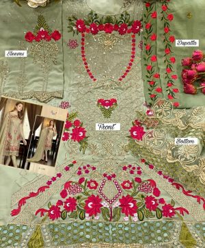 SHREE FABS S 133 PAKISTANI SUITS IN SINGLE PIECE