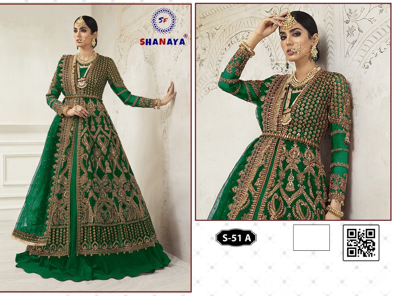 SHANAYA S 51 BRIDAL WEAR WHOLESALE (1)