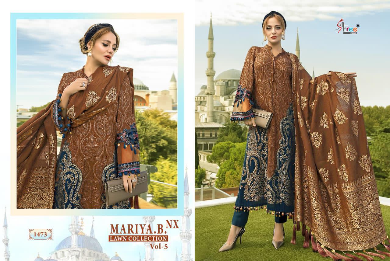 SHREE FABS MARIYA B 1473 WHOLESALE PAKISTANI SUITS