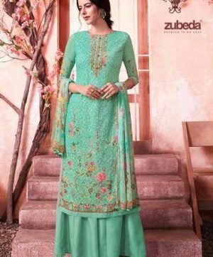 ZUBEDA MEHER DESIGNER SALWAR KAMEEZ IN SINGLES