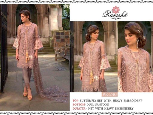 RAMSHA 240 PAKISTANI SUITS MANUFACTURER