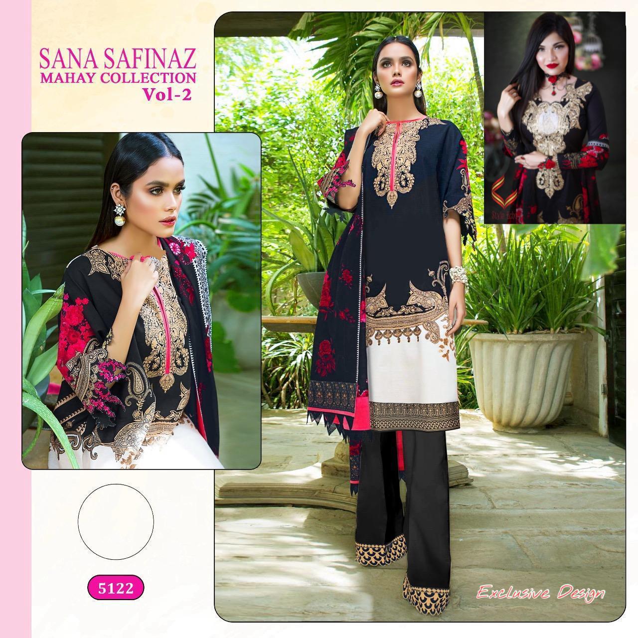 SANA SAFINAZ MUZLIN VOL 2 SINGLE PIECE WHOLESALE