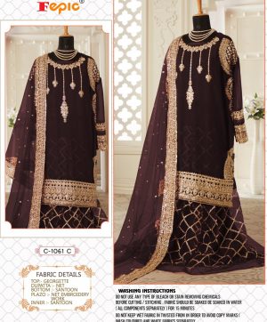 FEPIC C 1061 C WHOLESALER OF PAKISTANI SUITS ONLINE