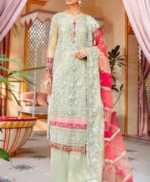 RAMSHA R 267 PAKISTANI SUITS FOR ONLINE RESELLERS