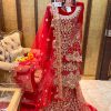 SHREE FABS S 210 RED BRIDAL WEAR WHOLESALE