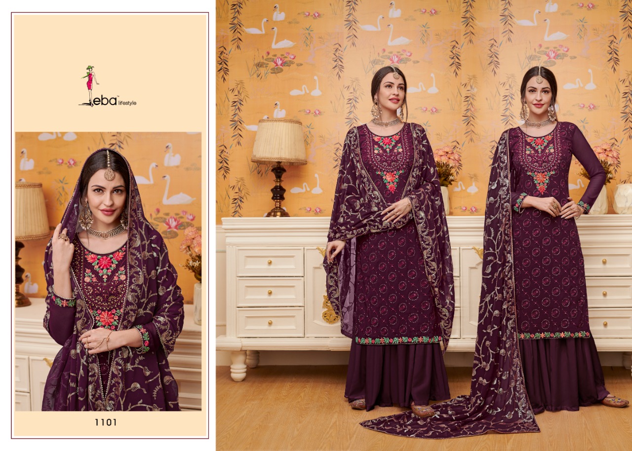 EBA LIFESTYLE 1101 WHOLESALER OF SALWAR KAMEEZ