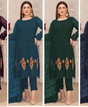 AFFAN CREATION 107 PAKISTANI SUITS CHEAPEST PRICE