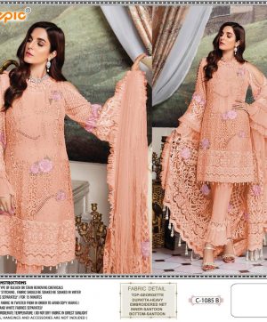 FEPIC C 1085 B C D PAKISTANI SUITS WHOLESALE ONLINE