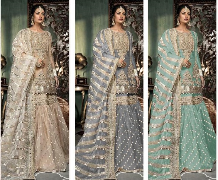 M 3 RIMSHA VOL 6 WHOLESALE PAKISTANI SUITS