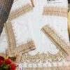 FEPIC C 1080 WHITE PAKISTANI SUITS WHOLESALER