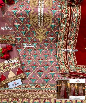 RAMSHA 255 PAKISTANI SUITS BEST RATE SURAT