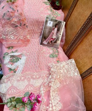 ZIAAZ DESIGNER SOBIA PINK PAKISTANI SUITS WHOLESALER