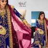 RINAZ FASHION 1102 B BLUE PAKISTANI SUITS SUPPLIER