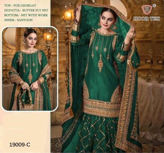 HOOR TEX 19009 C GREEN DESIGNER COLLECTION ONLINE