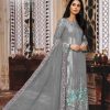 SHANAYA S 41 C GREY SALWAR KAMEEZ SINGLES