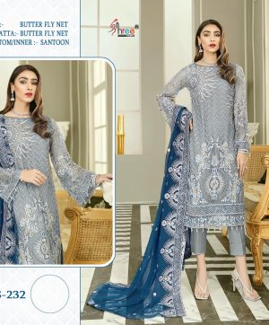 SHREE FABS S 232 DESIGNER PARTY WEAR COLLECTION