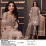 FEPIC C 1073 C PAKISTANI SUITS IN SINGLE PIECE WHOLESALE