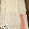 HANIA H 03 WHITE CUT WORK PAKISTANI SUITS