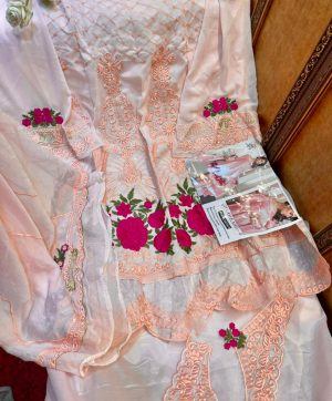 GUL AHEMAD VOL 4 PINK GEORGETTE SUITS ONLINE