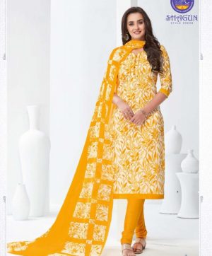 MFC SHAGUN DRESS MATERIALS IN SINGLE PIECE