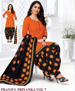 PRANJUL PRIYANKA VOL 7 READYMADE COTTON IN SINGLES