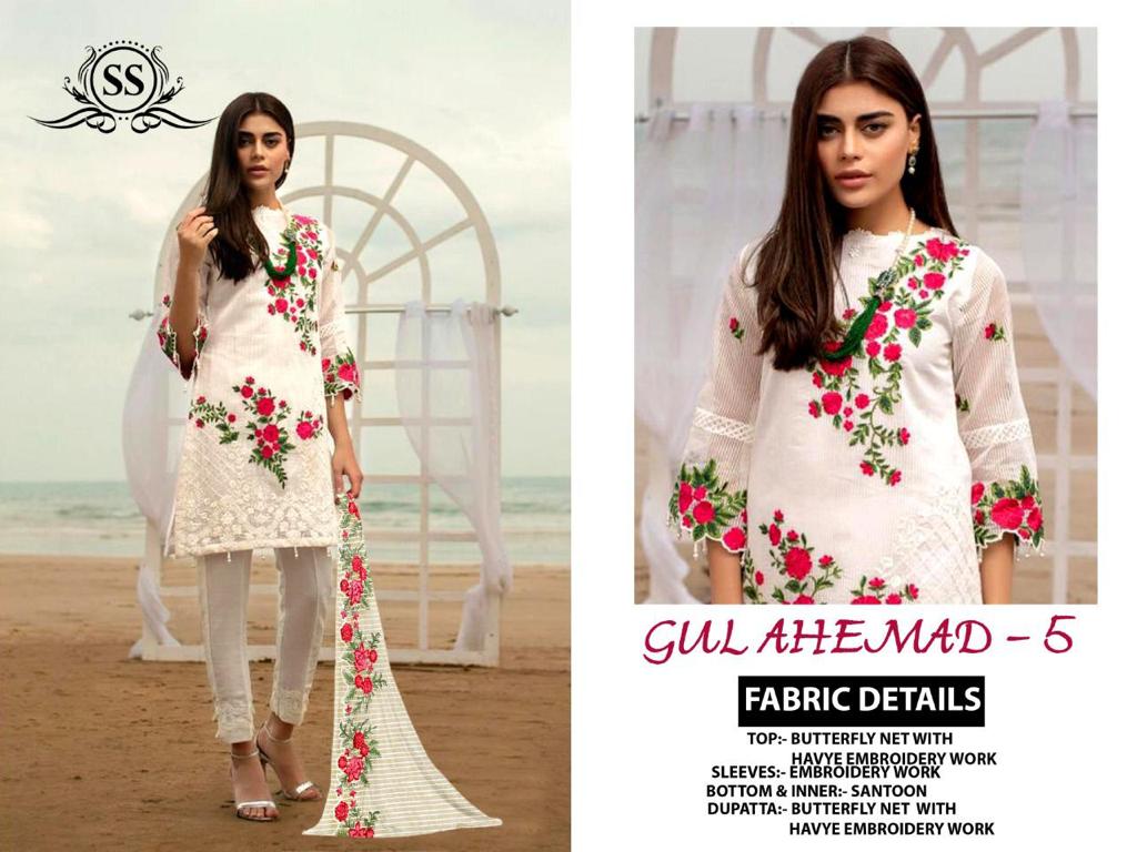 GUL AHEMAD 5 BY SS SALWAR KAMEEZ ONLINE