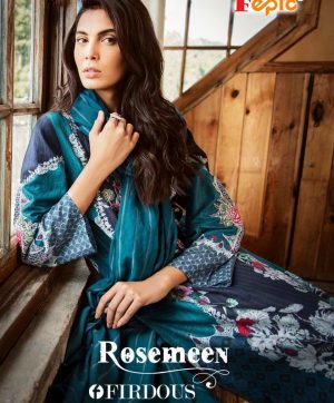 FEPIC FIRDOUS LAWN ROSEMEEN IN SINGLES PIECE