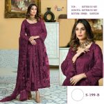 SHREE FABS S 199 B PAKISTANI SUITS WHOLESALE