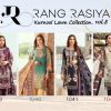 RANG RASIYA KURNOOL LAWN VOL 8 BUNDEL OF 4 PCS