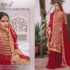 RINAZ FASHION RAMJAN 1194 A RED WHOLESALE SUITS