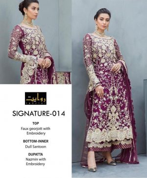 RIWAYAT SIGNATURE 014 NEW COLOR SALWAR KAMEEZ