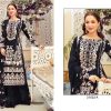 HOOR TEX 21022 A BLACK COTTON SALWAR KAMEEZ