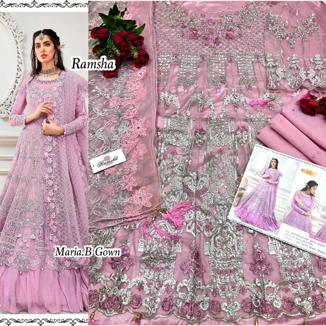 RAMSHA R 244 DESIGNER GOWN COLLECTION ONLINE