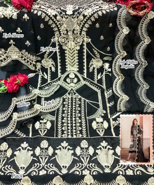 MARIA 102 BLACK SALWAR KAMEEZ WHOLESALE